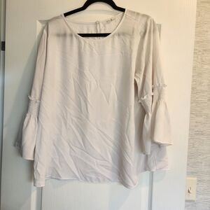 Cato Blouse with Bell Sleeves Size XL Euc